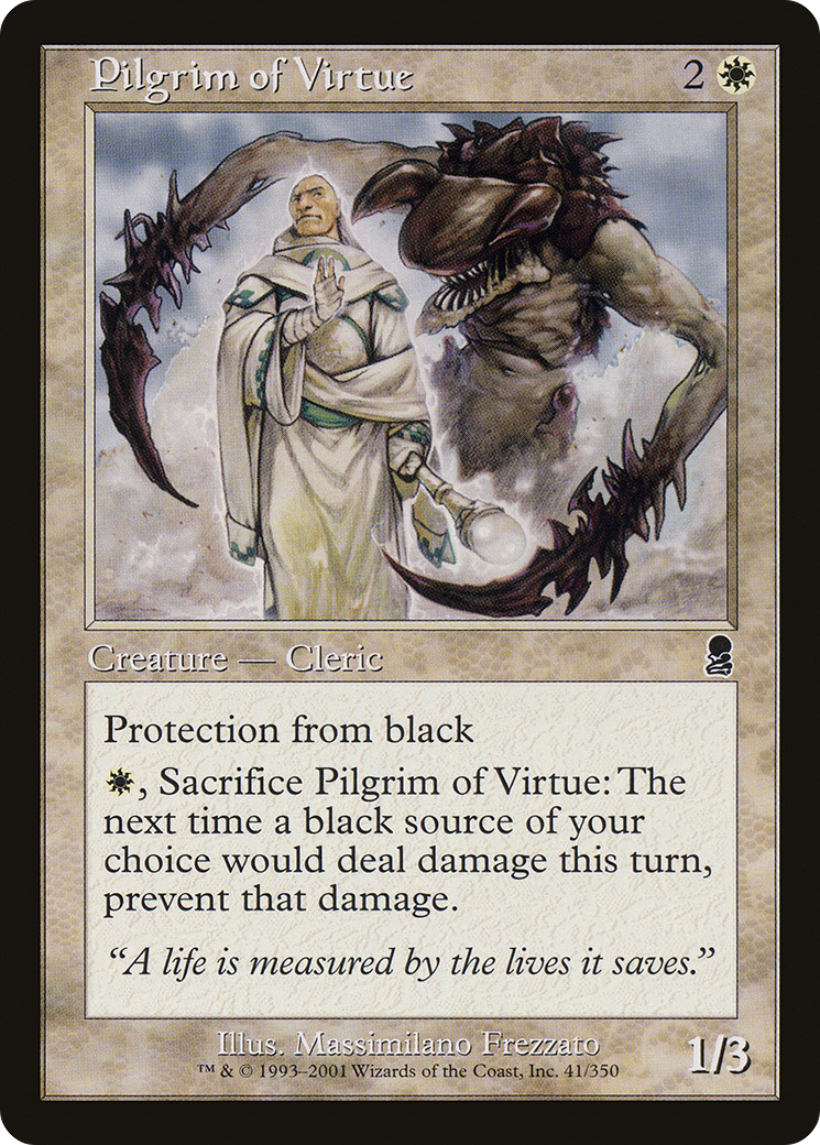Pilgrim of Virtue (ODY-041) (Foil)