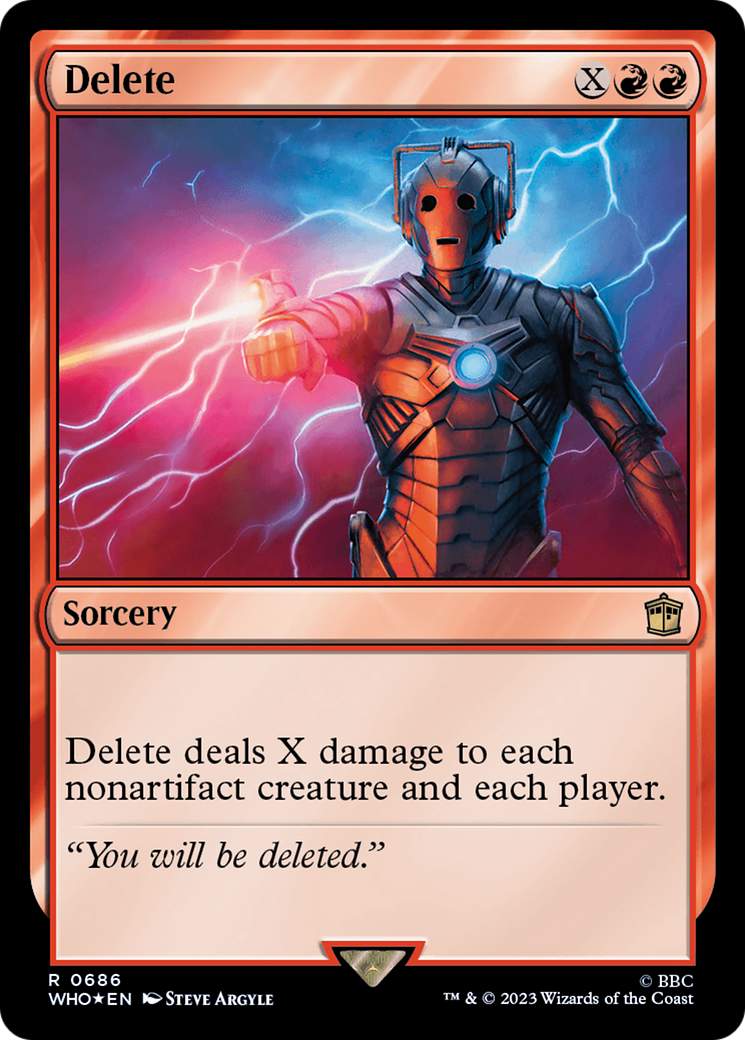 Delete (WHO-686) (Surge Foil)