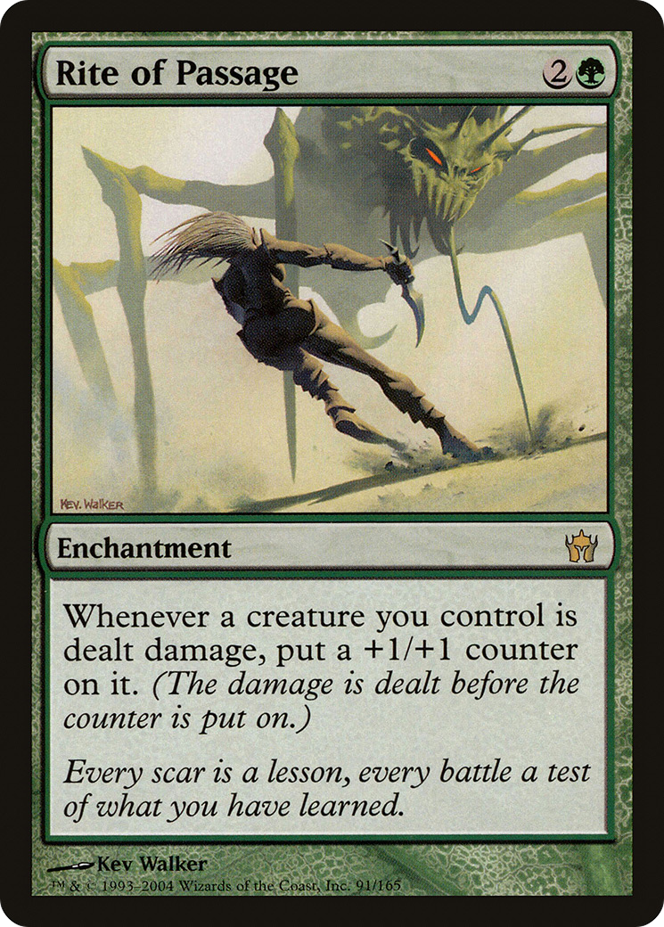Rite of Passage (5DN-091) (Foil)