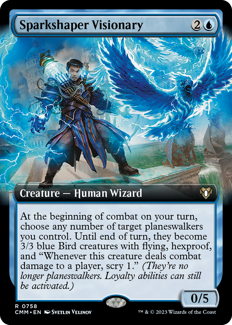 Sparkshaper Visionary (CMM-758) (Extended Art)