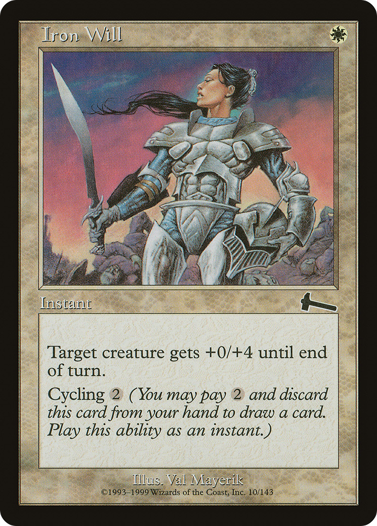 Iron Will (ULG-010) (Foil)