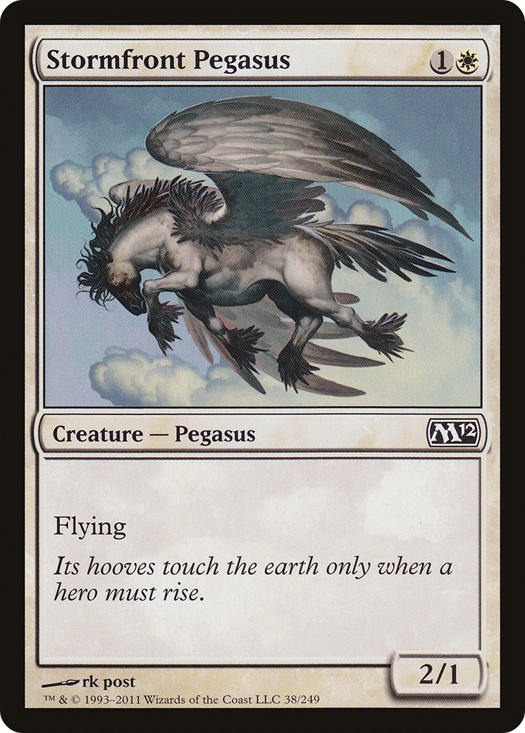 Stormfront Pegasus (M12-038) (Foil)