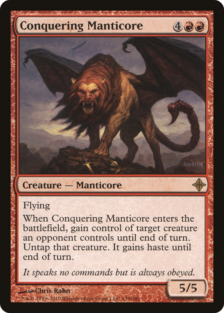 Conquering Manticore (ROE-139)