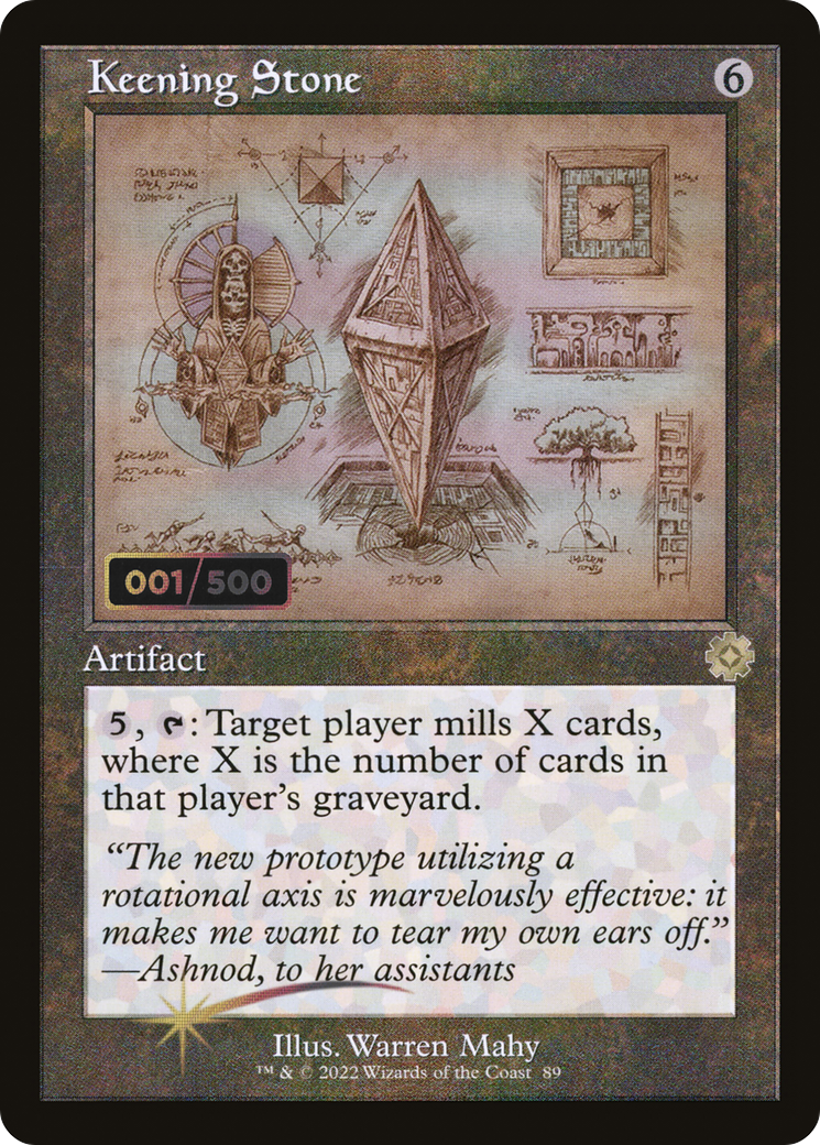 Keening Stone (BRR-89Z) (Foil) (Serialized)