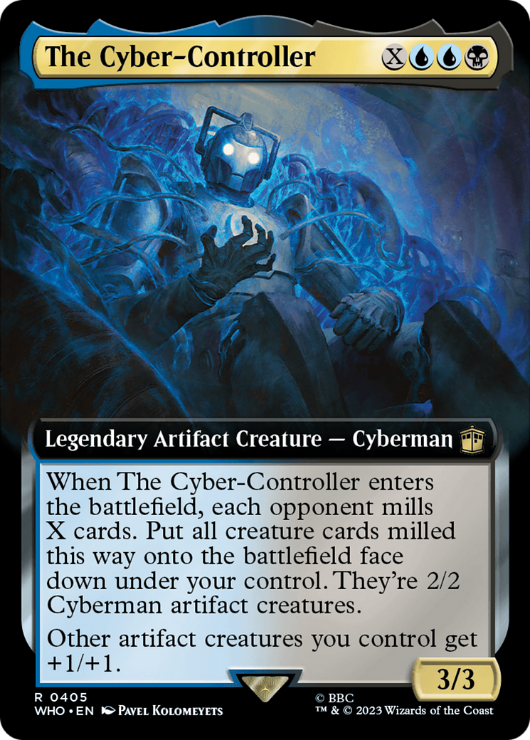 The Cyber-Controller (WHO-405) (Extended Art) (Foil)