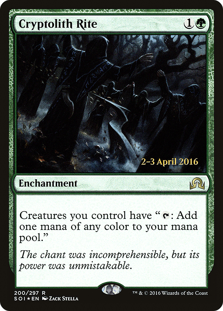 Cryptolith Rite (PRE-200S) (Foil)