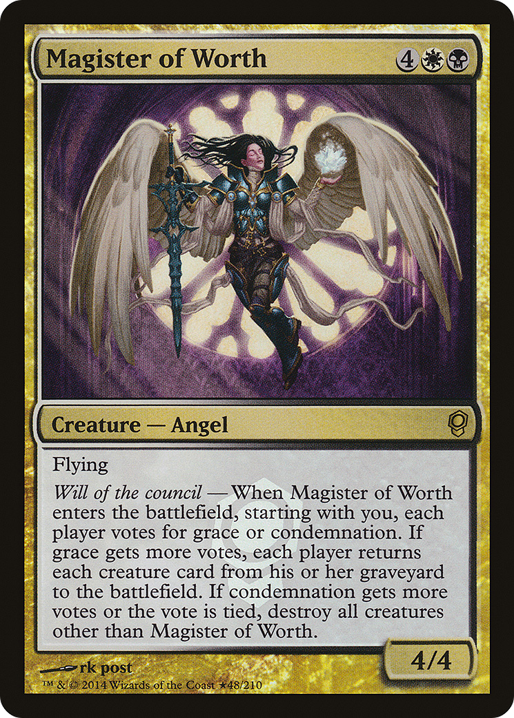 Magister of Worth (LARP-48★) (Foil)