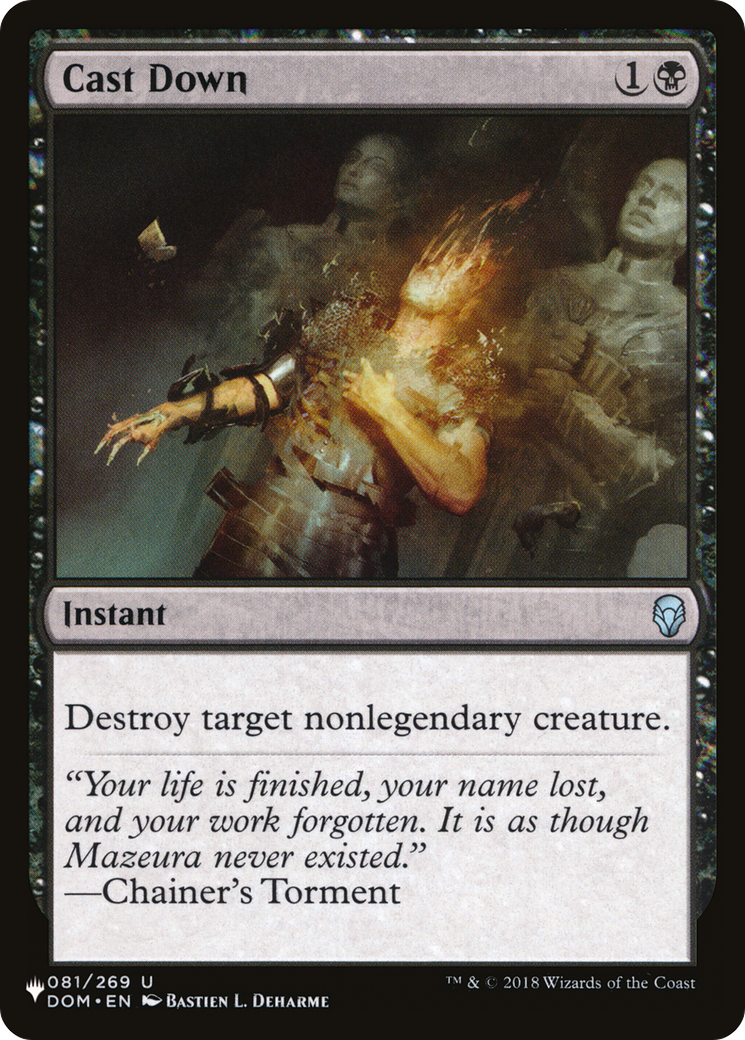 Cast Down (LIST-DOM-81)