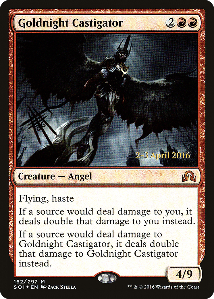 Goldnight Castigator (PRE-162S) (Foil)