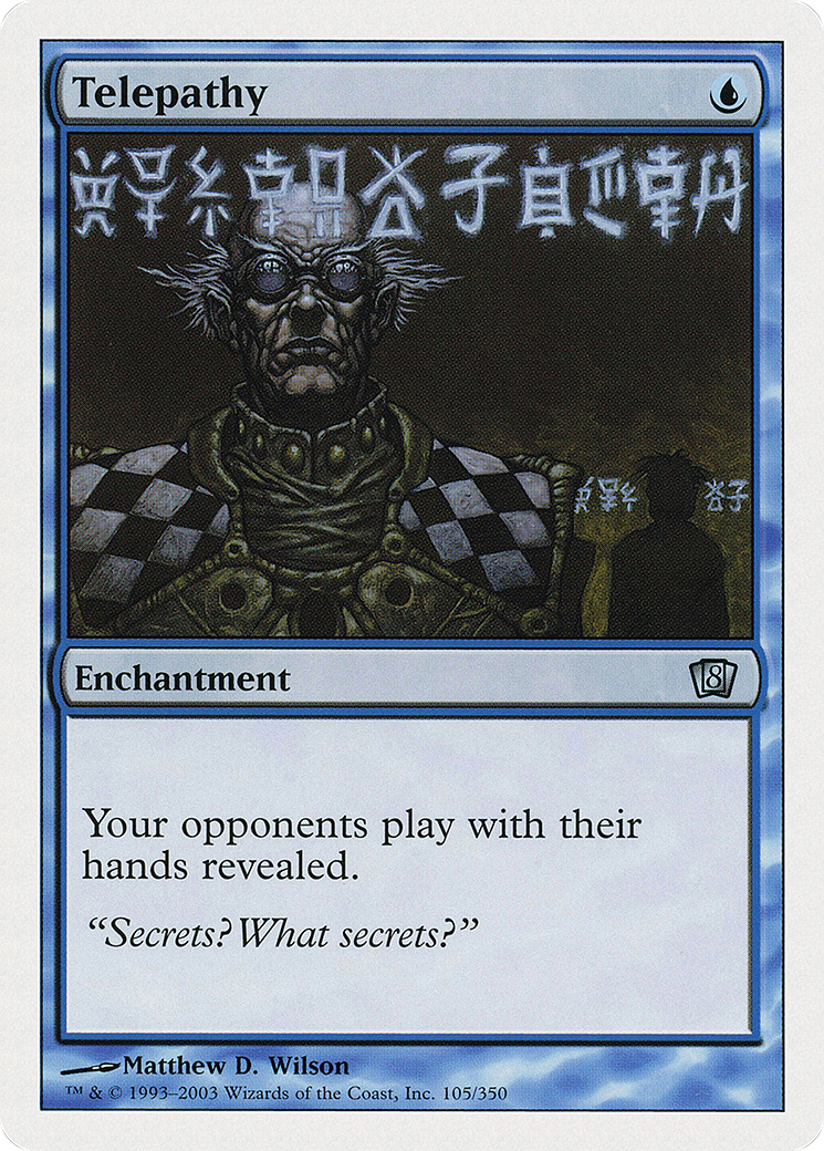 Telepathy (8ED-105) (Foil)