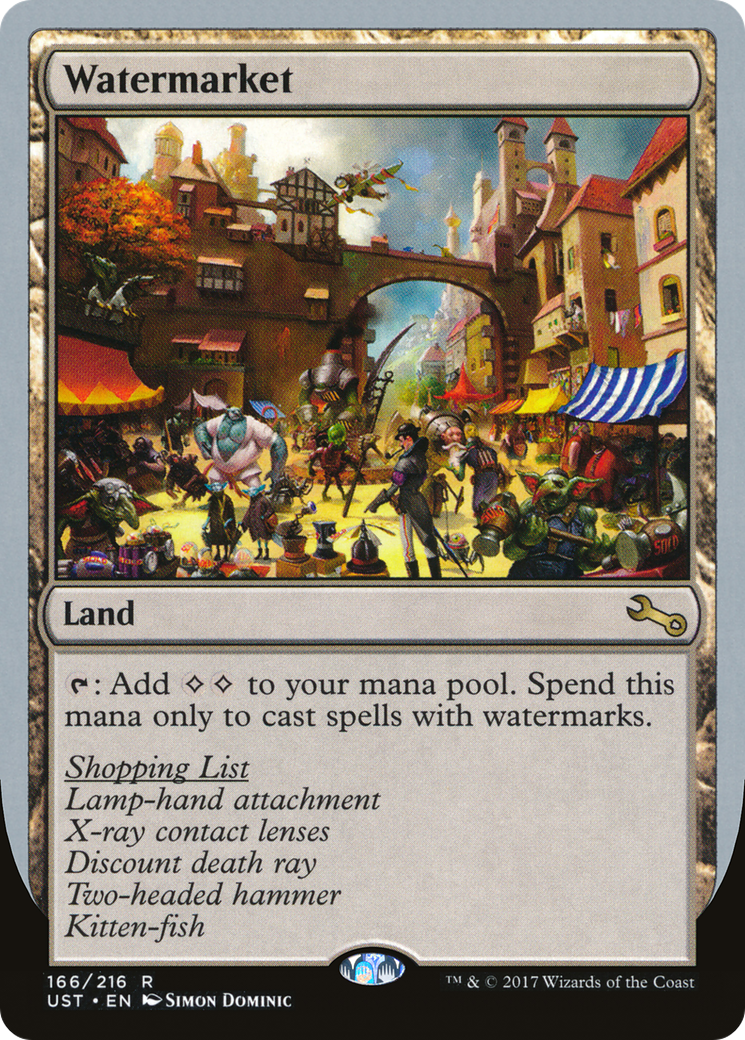 Watermarket (UST-166) (Foil)