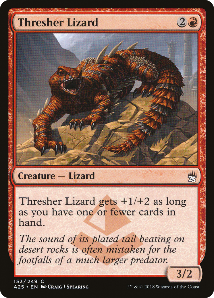 Thresher Lizard (A25-153)