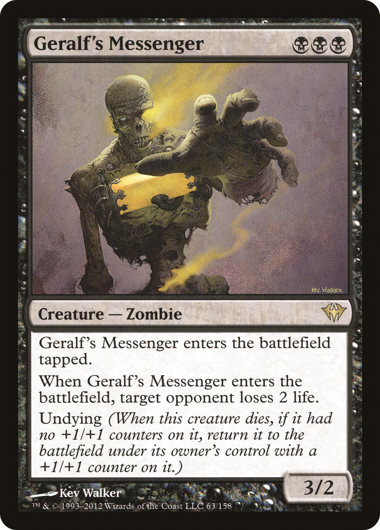 Geralf's Messenger (DKA-063) (Foil)