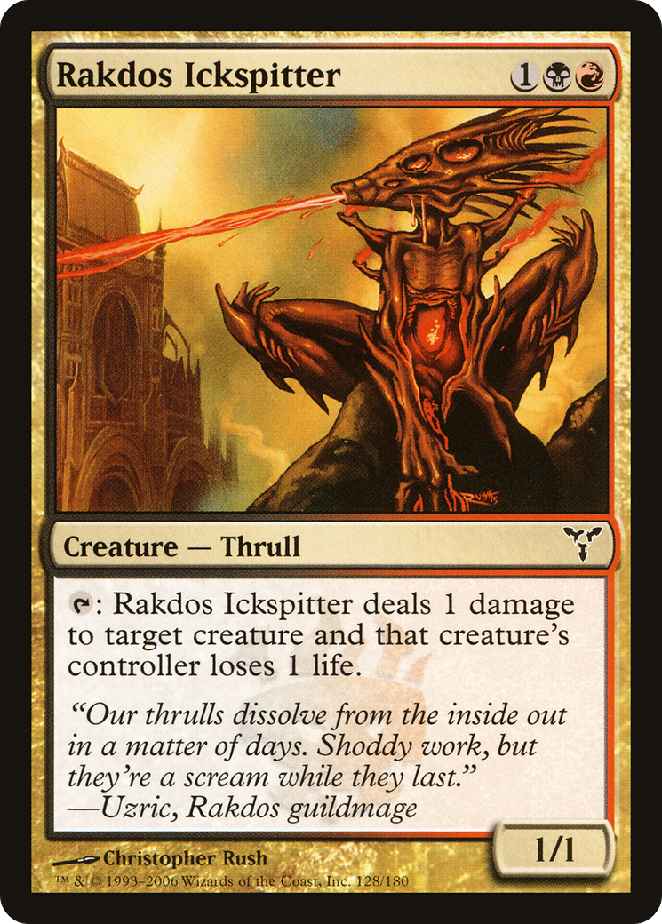 Rakdos Ickspitter (DIS-128) (Foil)
