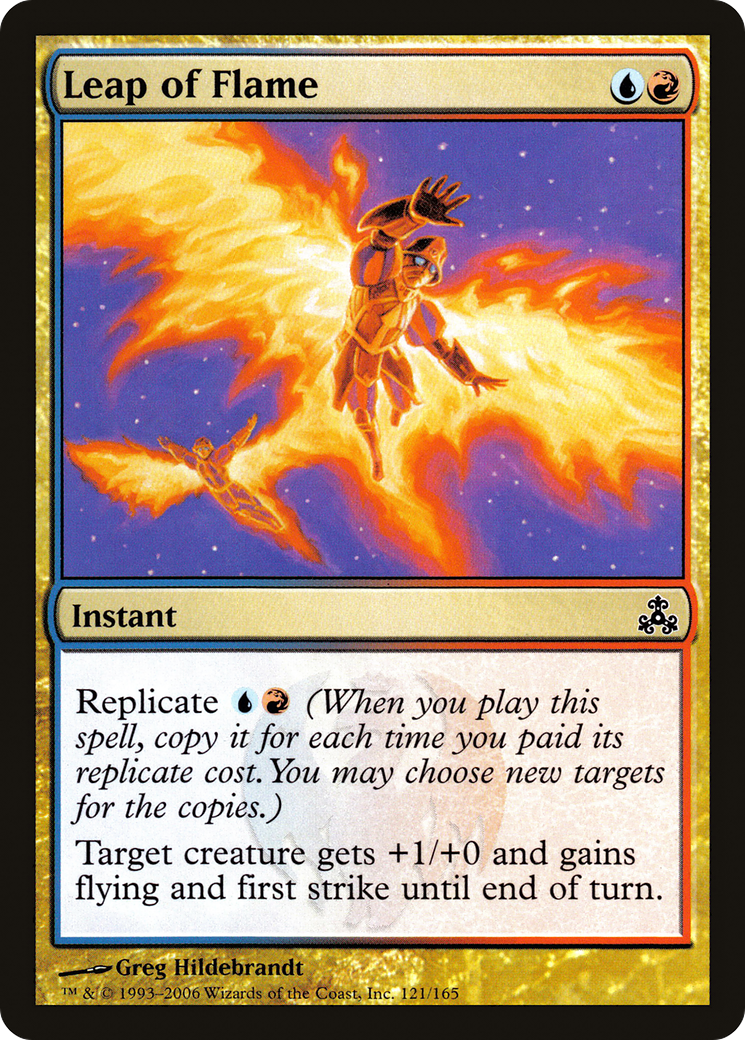 Leap of Flame (GPT-121) (Foil)