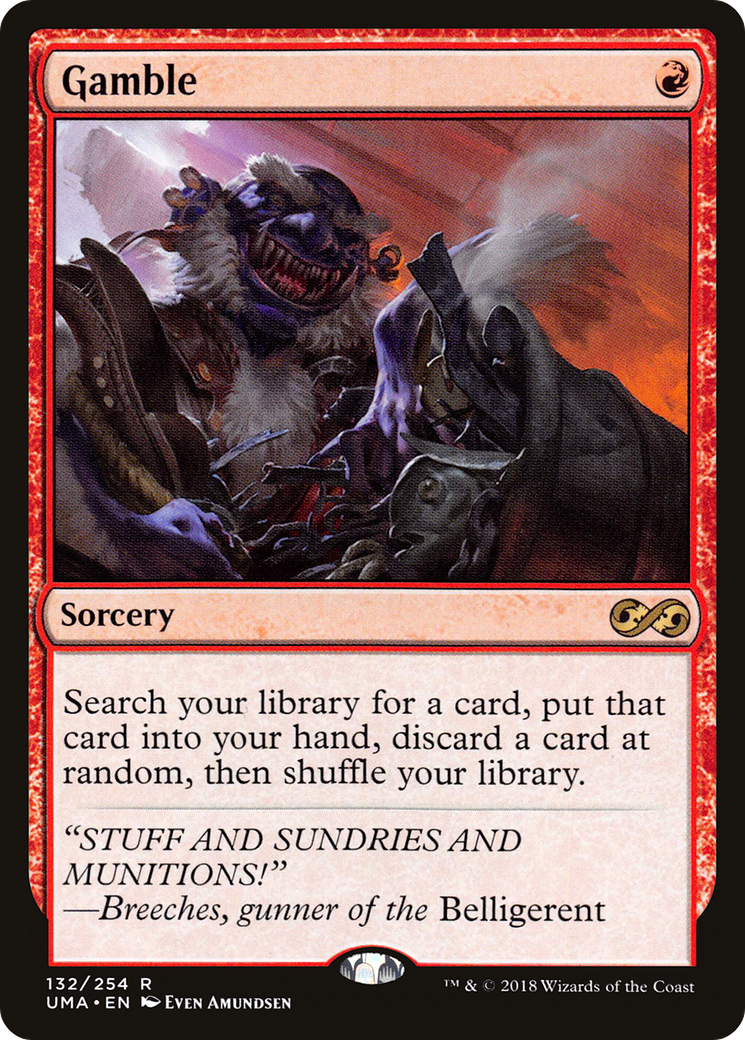 Gamble (UMA-132) (Foil)