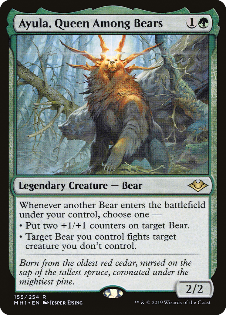Ayula, Queen Among Bears (MH1-155) (Foil)