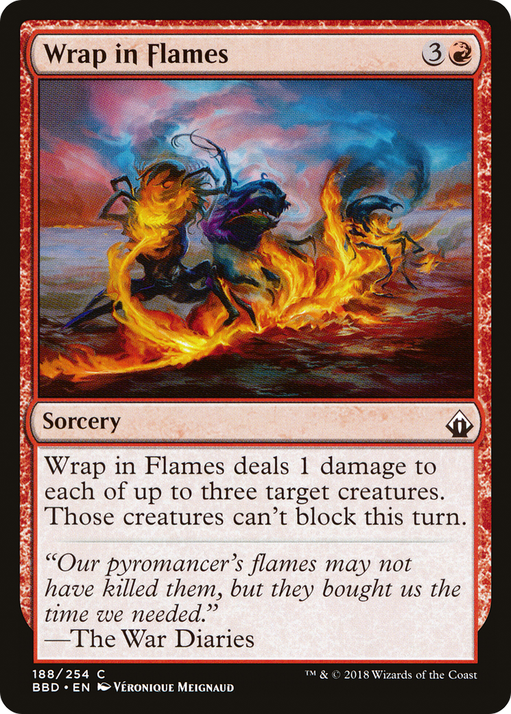 Wrap in Flames (BBD-188) (Foil)