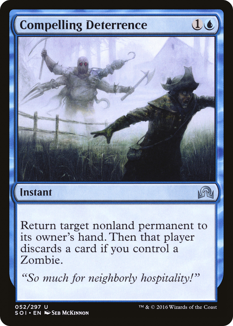 Compelling Deterrence (SOI-052) (Foil)