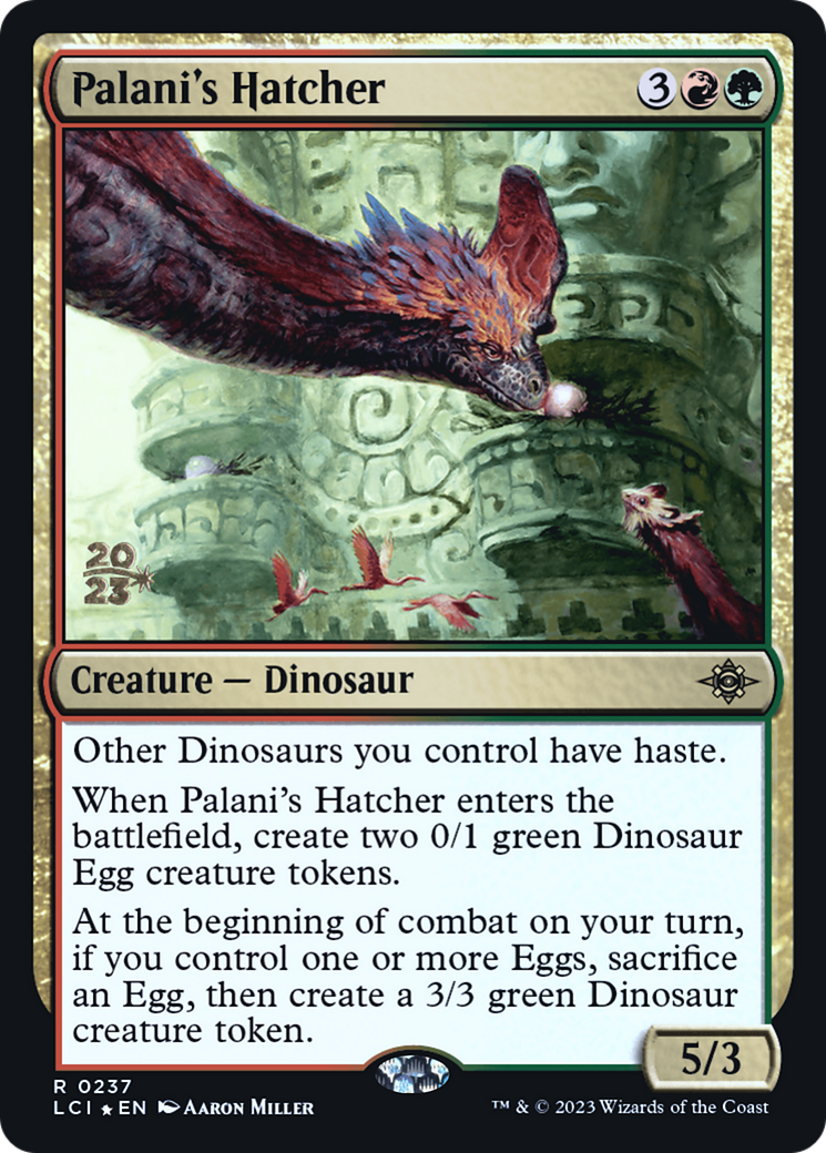 Palani's Hatcher (PRE-237S) (Foil)