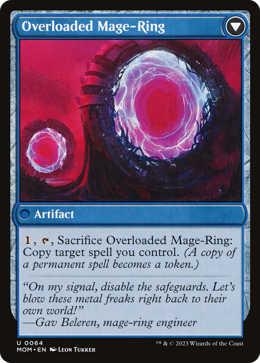 Invasion of Vryn // Overloaded Mage-Ring (MOM-064)
