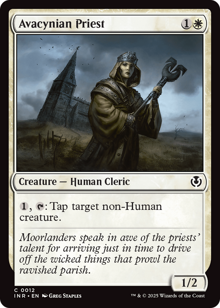 Avacynian Priest (INR-012)