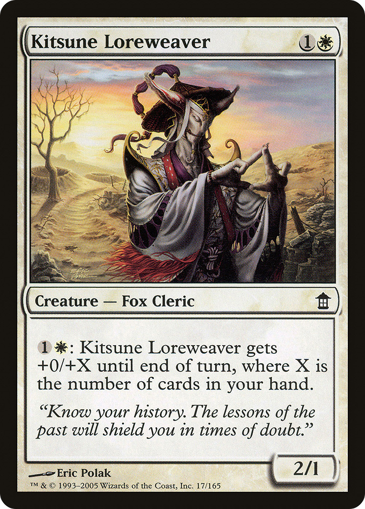 Kitsune Loreweaver (SOK-017) (Foil)