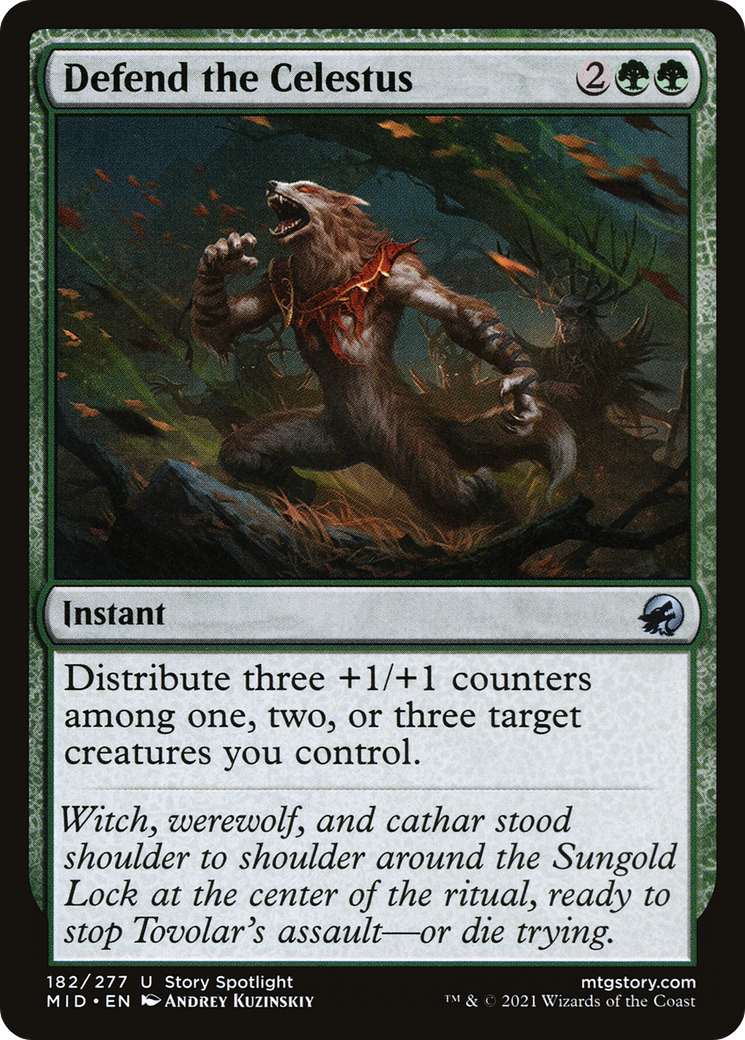 Defend the Celestus (MID-182) (Foil)