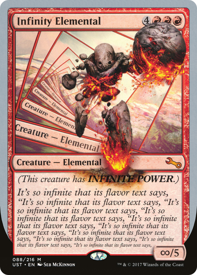Infinity Elemental (UST-088) (Foil)