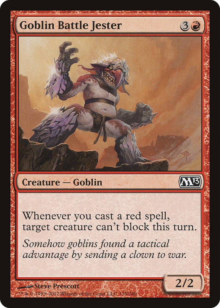 Goblin Battle Jester (M13-135) (Foil)