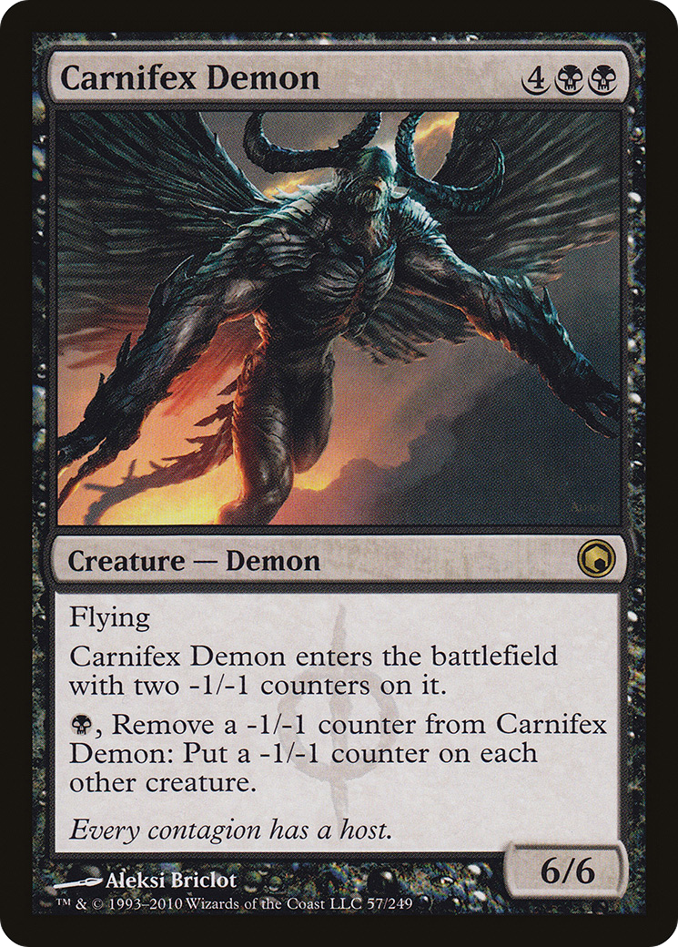 Carnifex Demon (SOM-057) (Foil)