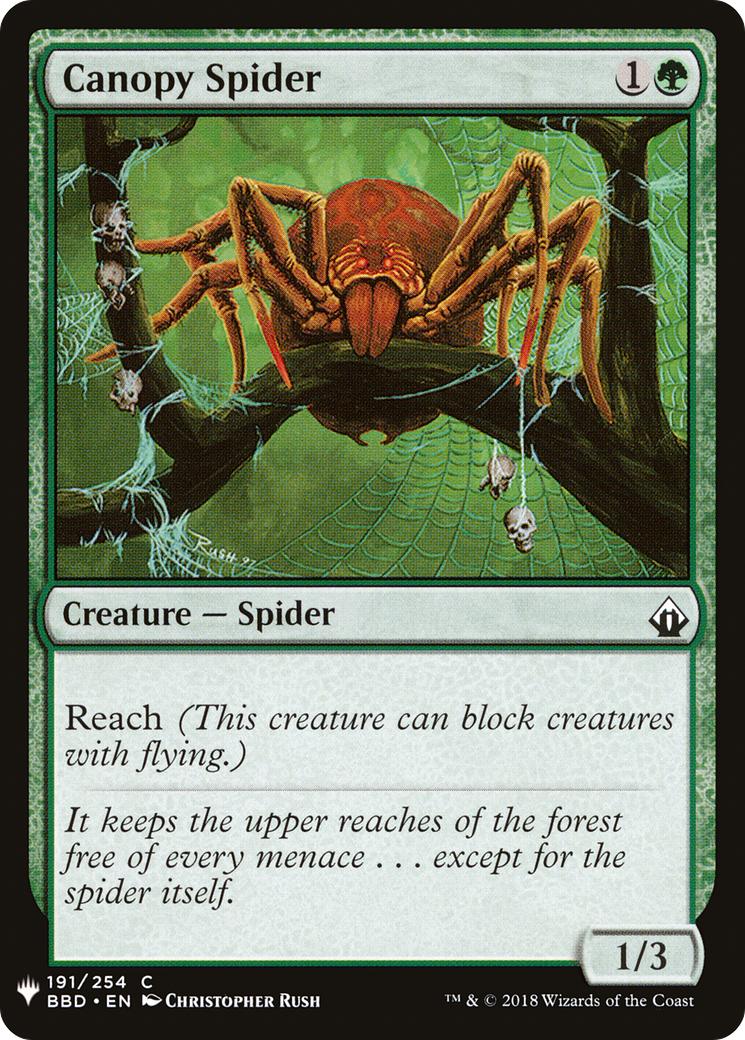 Canopy Spider (LIST-BBD-191)