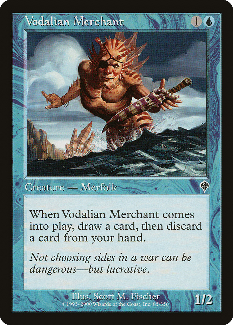 Vodalian Merchant (INV-085) (Foil)