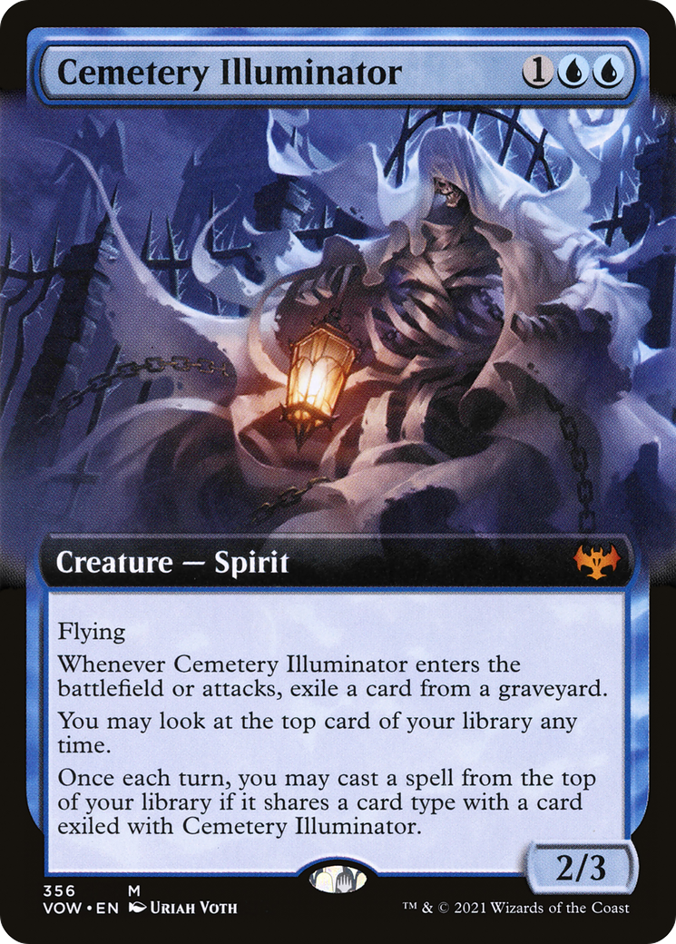 Cemetery Illuminator (VOW-356) (Extended Art) (Foil)