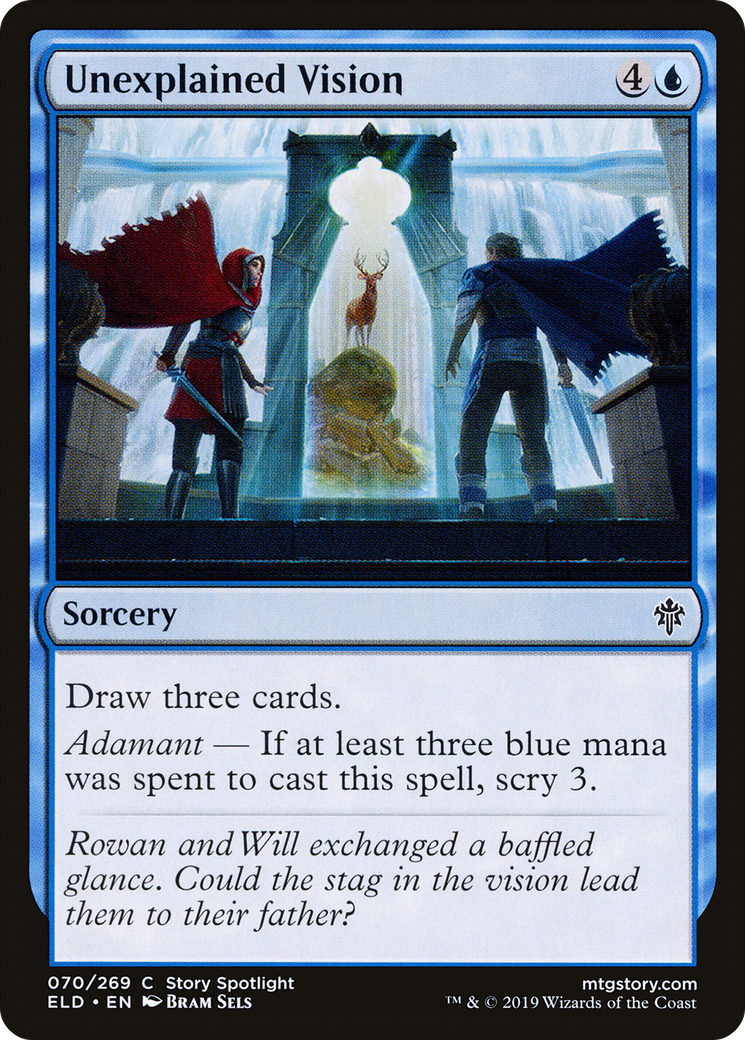 Unexplained Vision (ELD-070) (Foil)