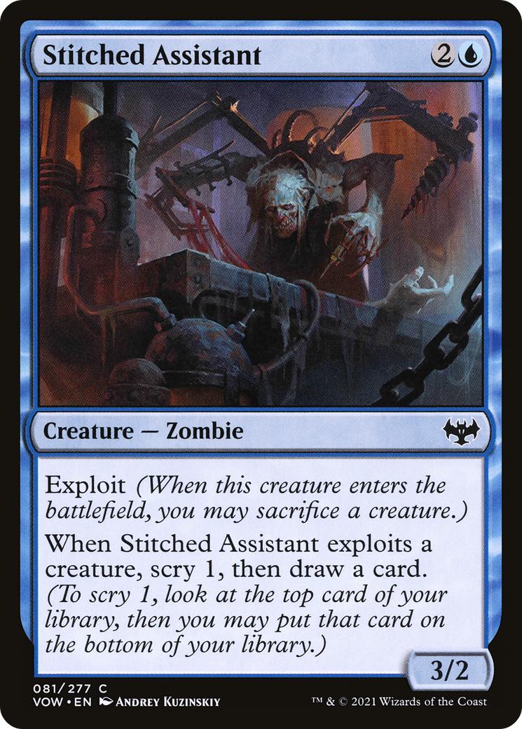 Stitched Assistant (VOW-081) (Foil)