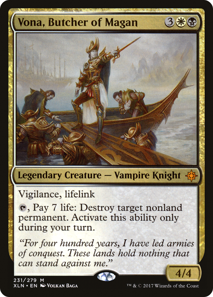 Vona, Butcher of Magan (XLN-231) (Foil)