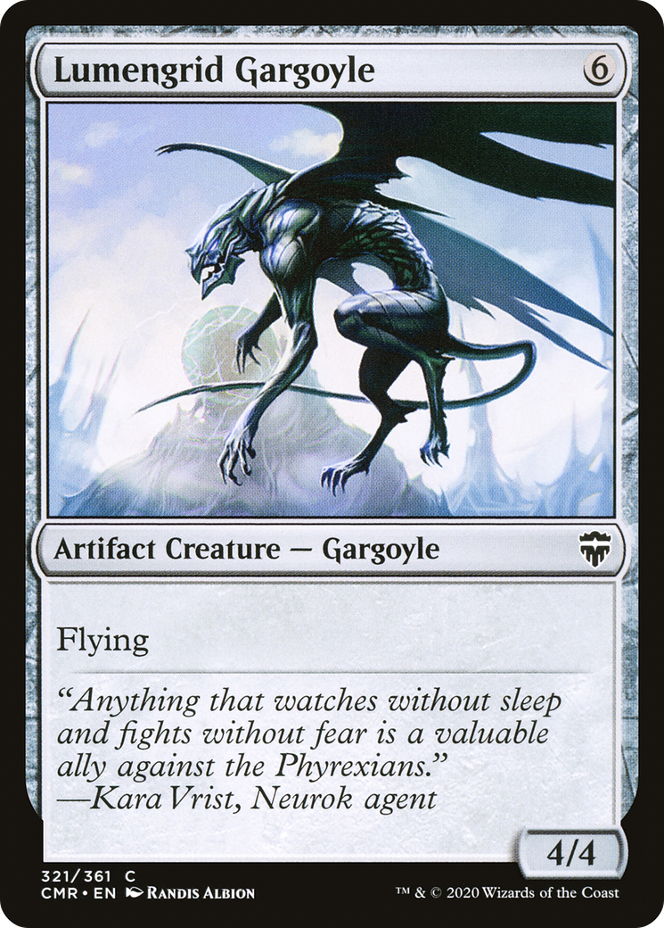 Lumengrid Gargoyle (CMR-321) (Foil)