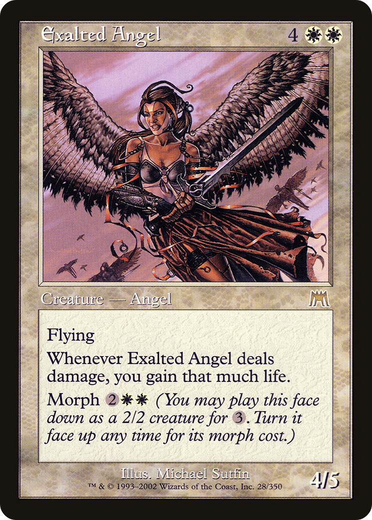 Exalted Angel (ONS-028) (Foil)
