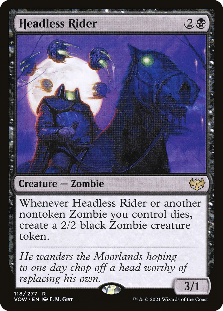 Headless Rider (VOW-118) (Foil)