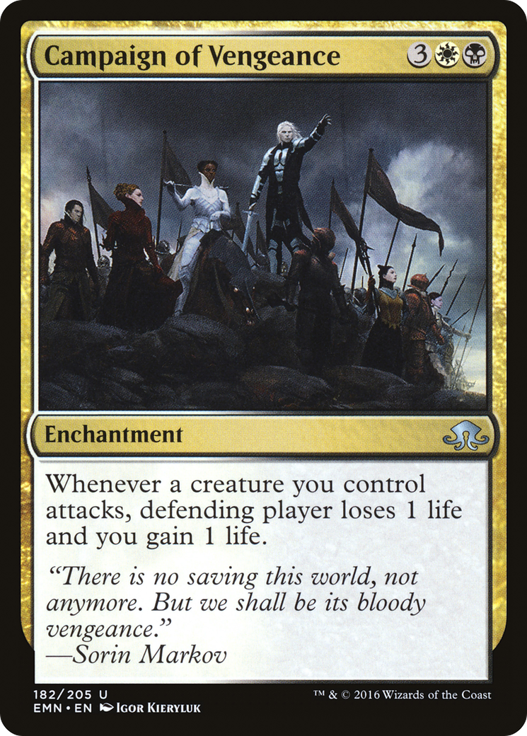 Campaign of Vengeance (EMN-182) (Foil)