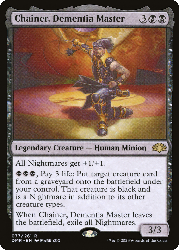 Chainer, Dementia Master (DMR-077) (Foil)