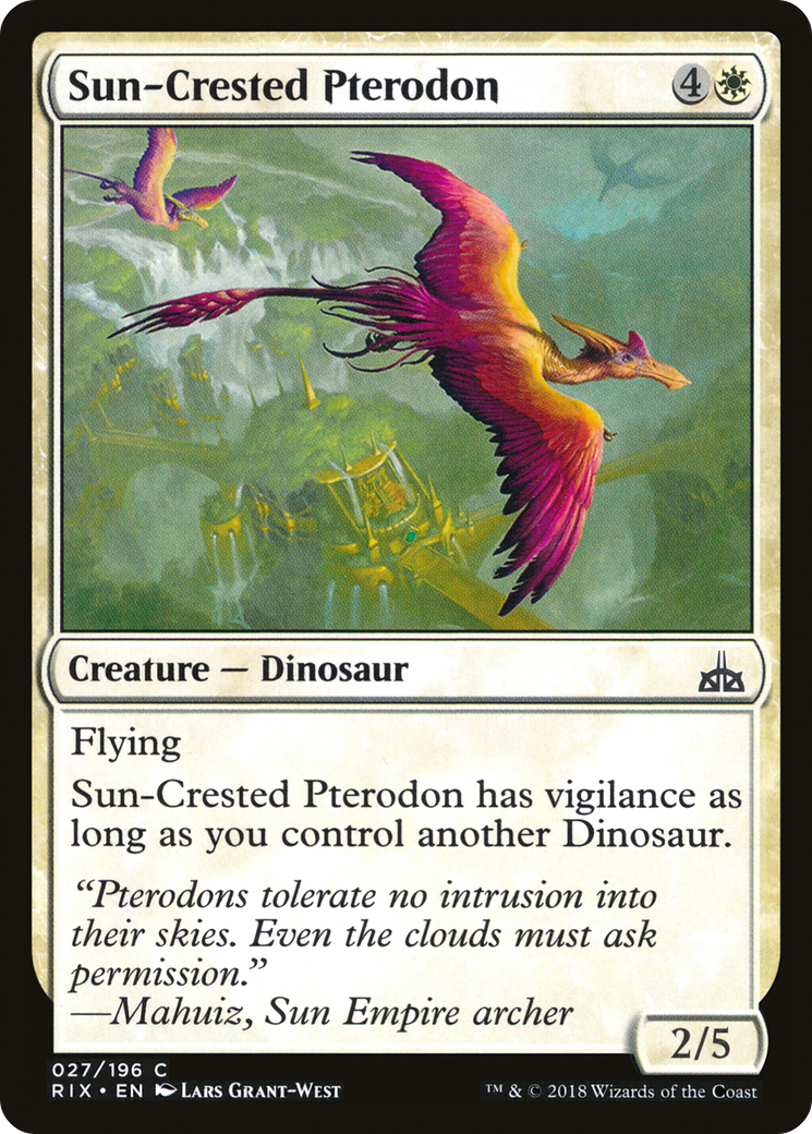 Sun-Crested Pterodon (RIX-027)