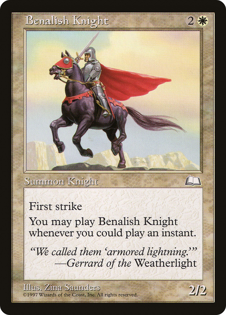 Benalish Knight (WTH-009)
