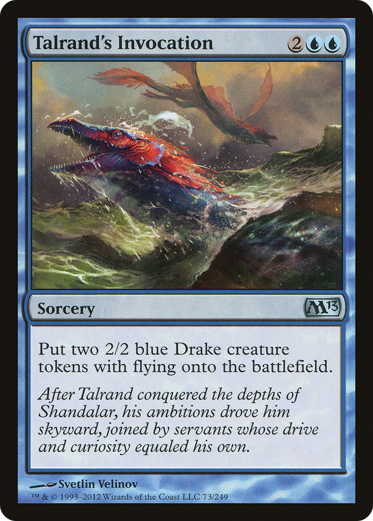 Talrand's Invocation (M13-073) (Foil)