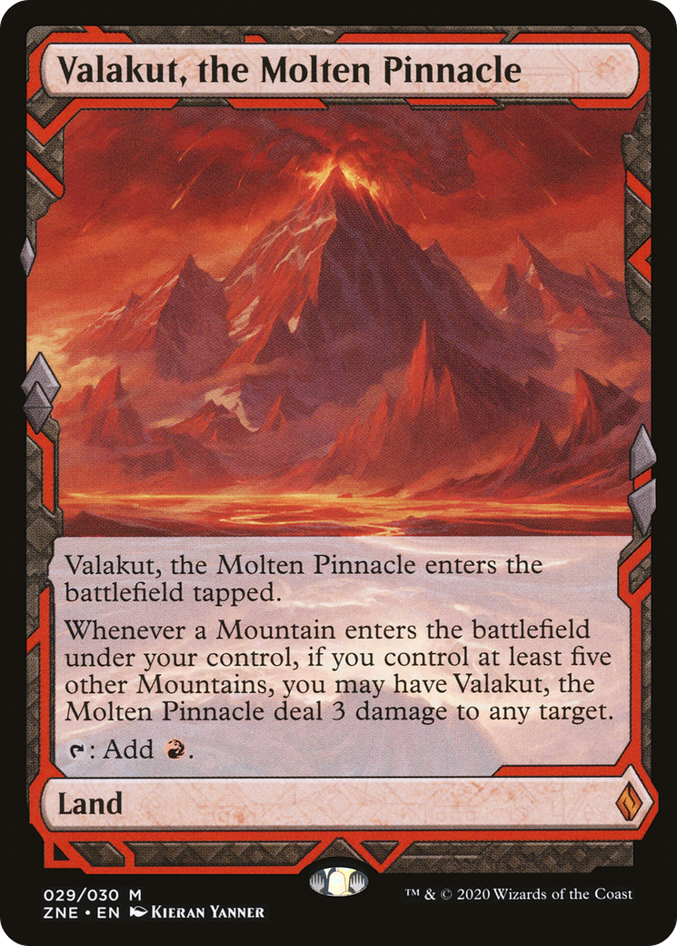 Valakut, the Molten Pinnacle (ZNE-029) (Foil)