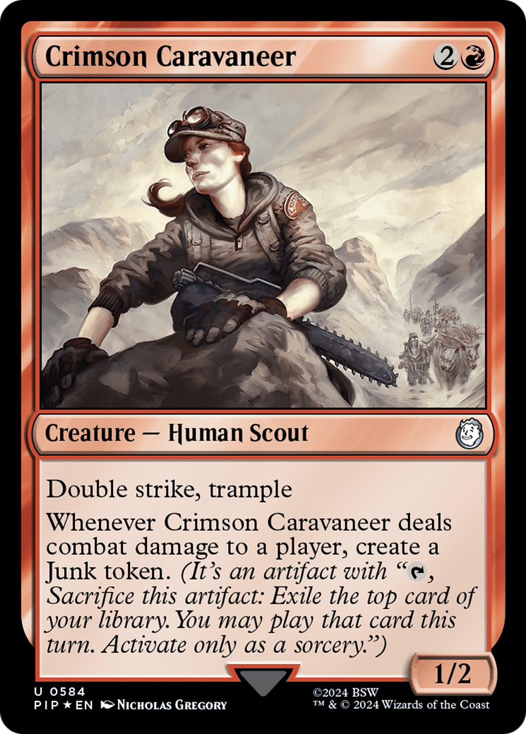 Crimson Caravaneer (PIP-584) (Surge Foil)