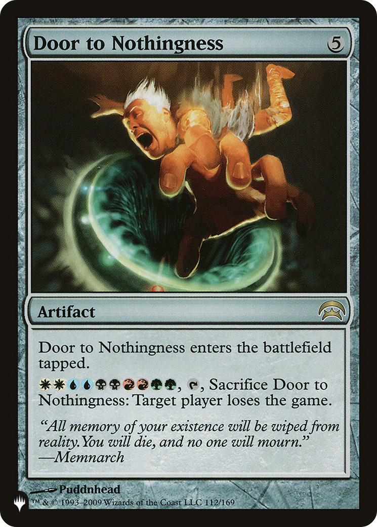 Door to Nothingness (LIST-HOP-112)