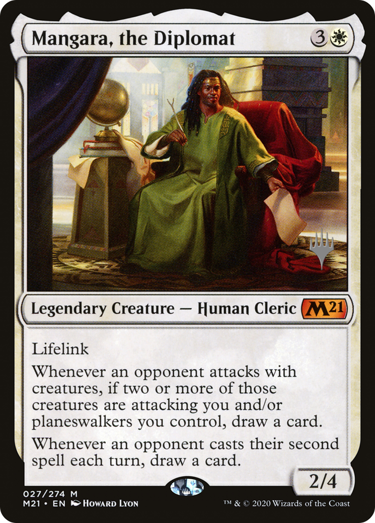 Mangara, the Diplomat (PPM21-27P) (Foil)