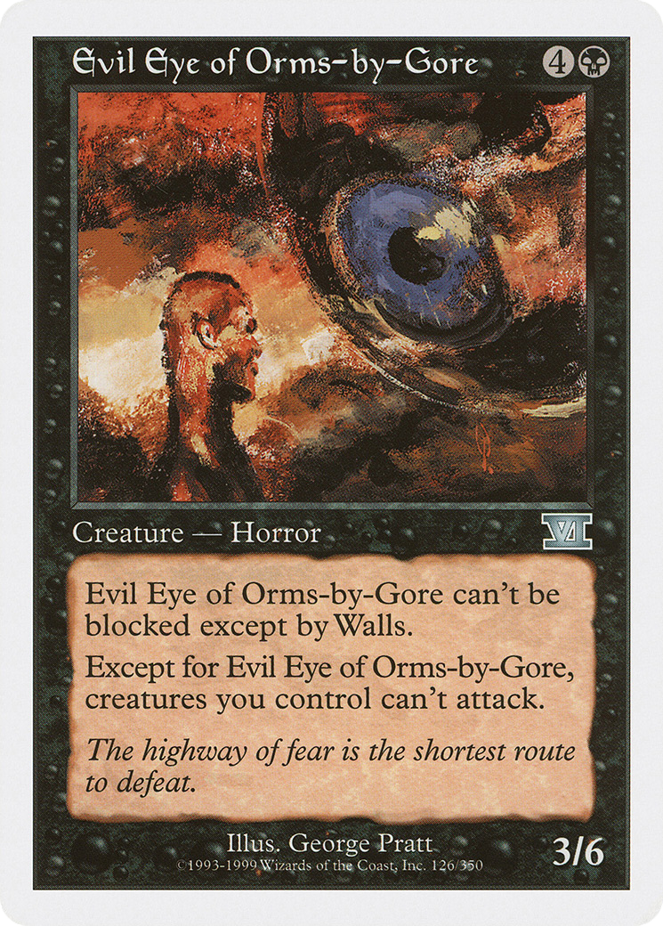 Evil Eye of Orms-by-Gore (6ED-126)
